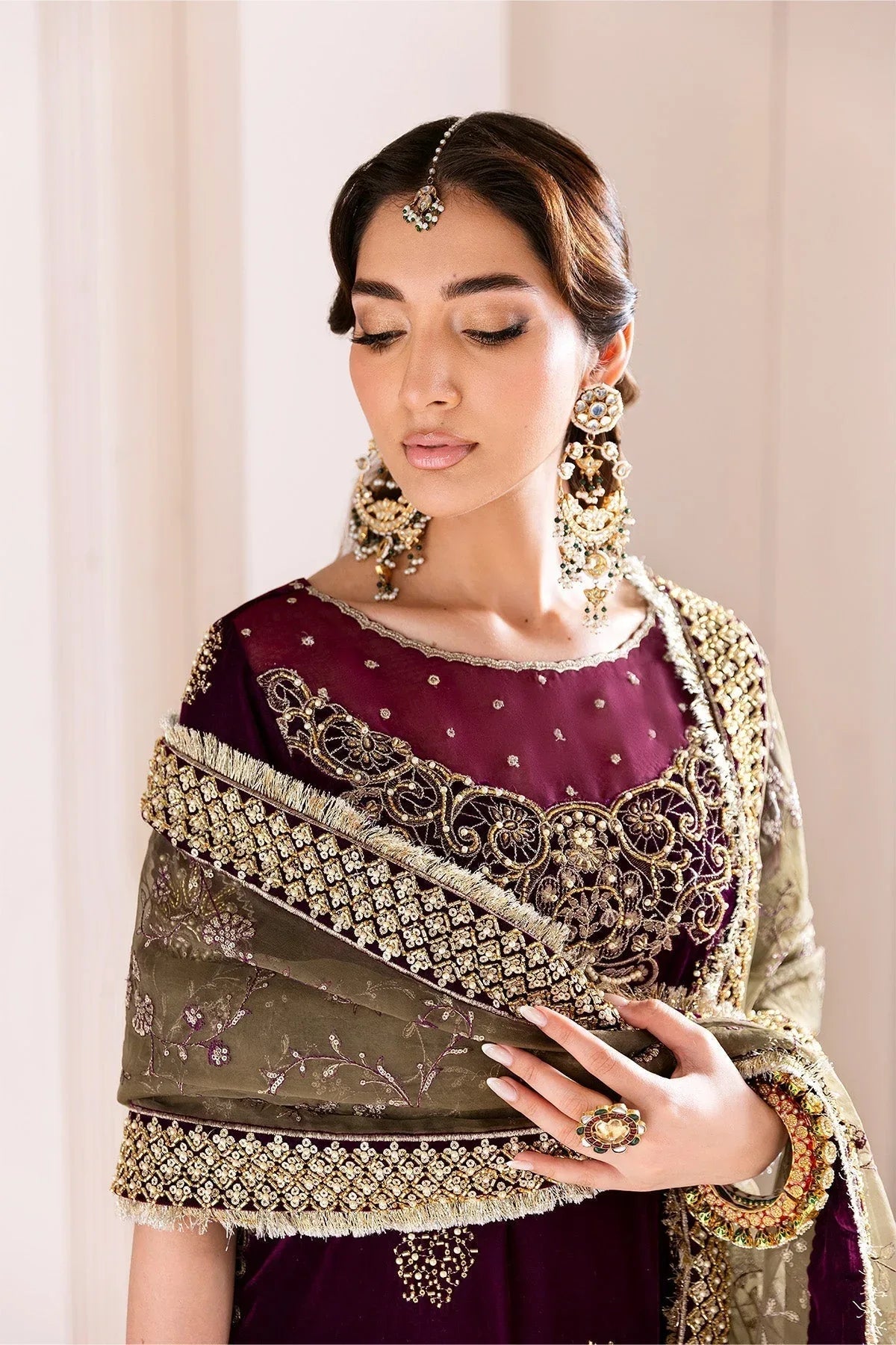 Alizeh | Makhmal Luxury Velvet Edit | Zarlish - Aqsa Fabrics
