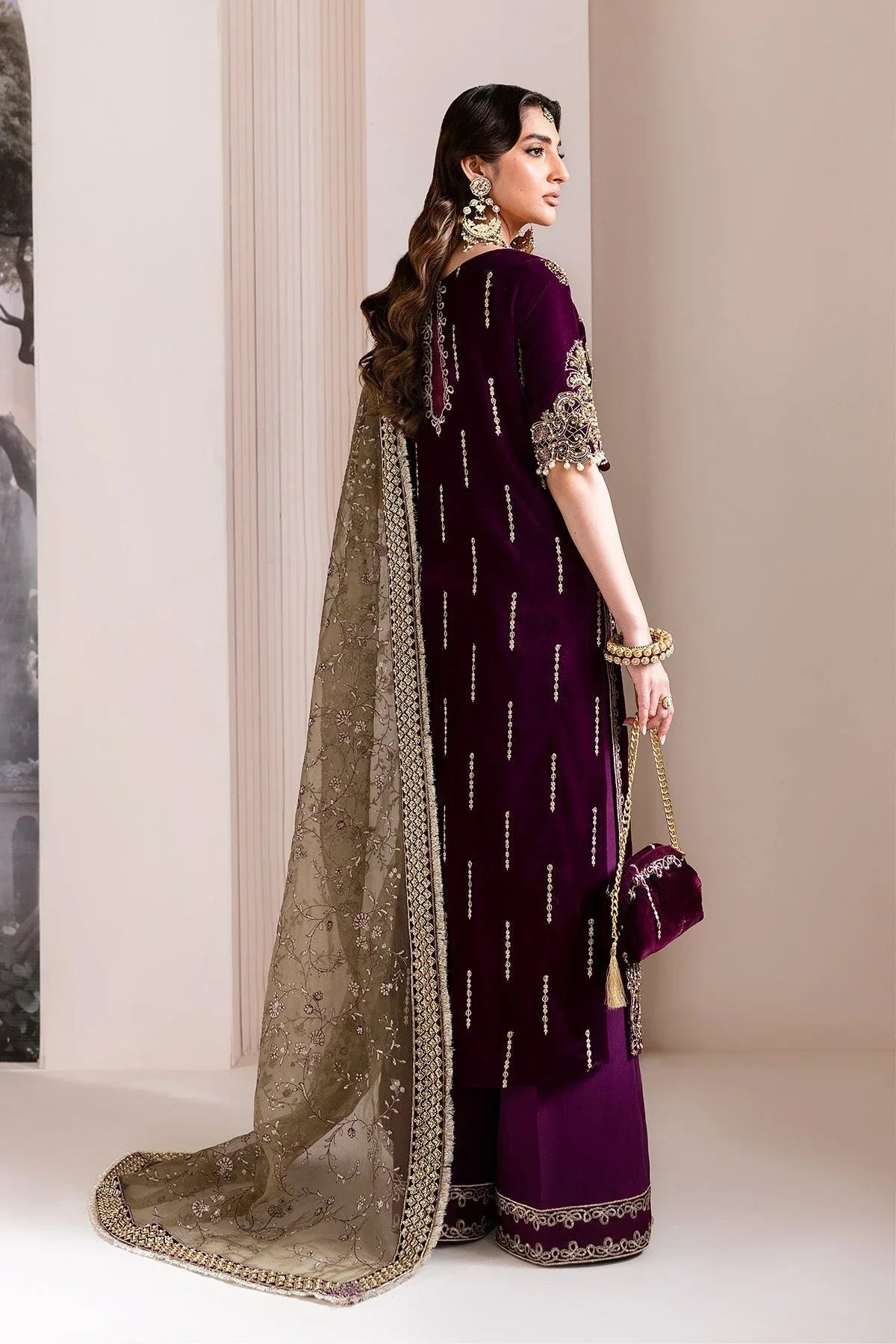 Alizeh | Makhmal Luxury Velvet Edit | Zarlish - Aqsa Fabrics