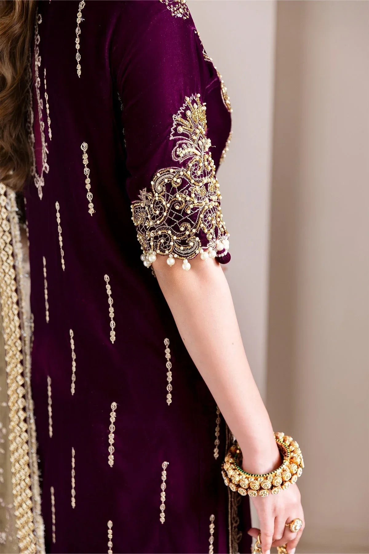 Alizeh | Makhmal Luxury Velvet Edit | Zarlish - Aqsa Fabrics