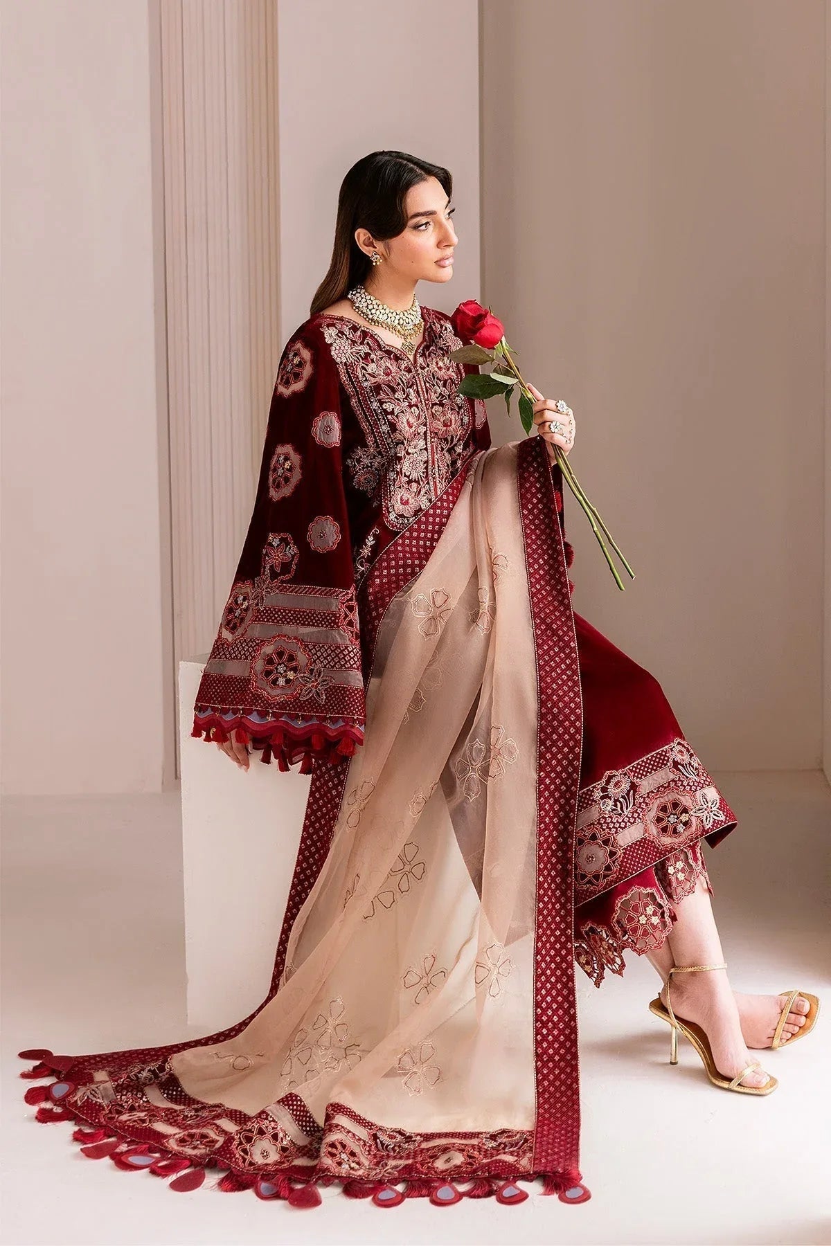 Alizeh | Makhmal Luxury Velvet Edit | Velzari - Aqsa Fabrics