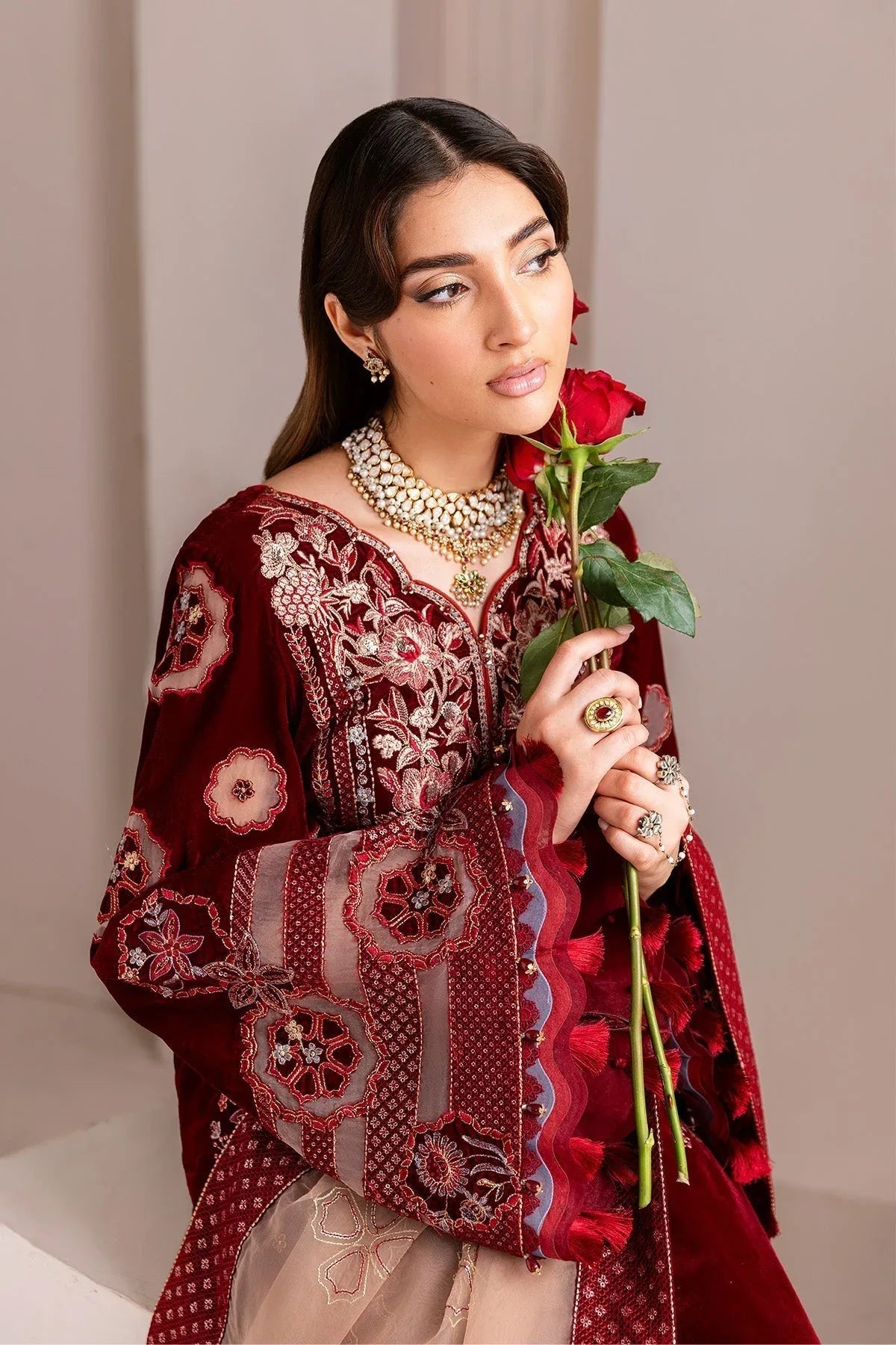 Alizeh | Makhmal Luxury Velvet Edit | Velzari - Aqsa Fabrics