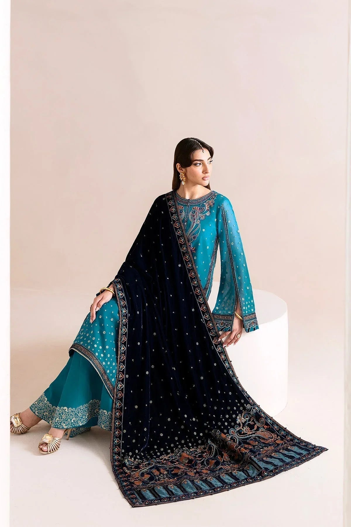 Alizeh | Makhmal Luxury Velvet Edit | Nelofer - Aqsa Fabrics