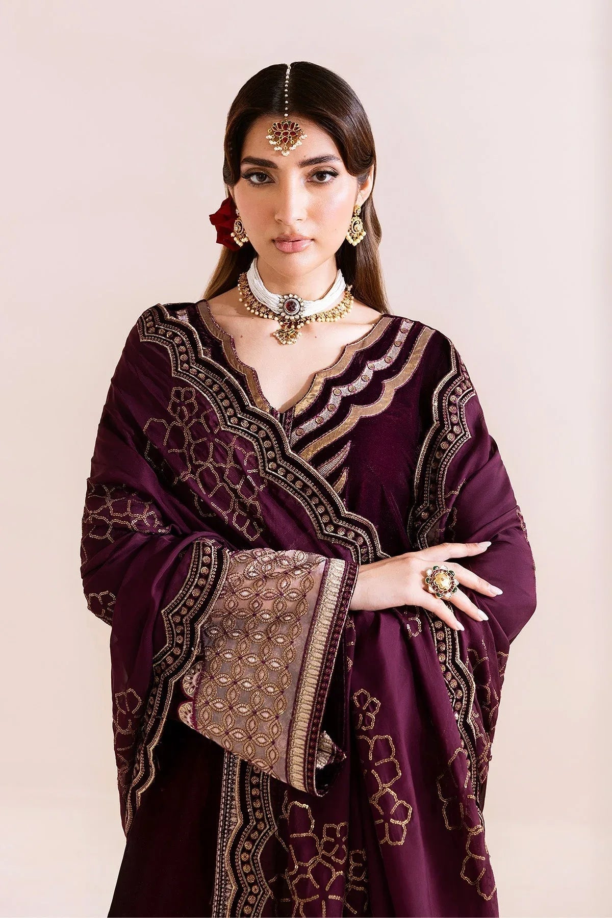Alizeh | Makhmal Luxury Velvet Edit | Mehree - Aqsa Fabrics