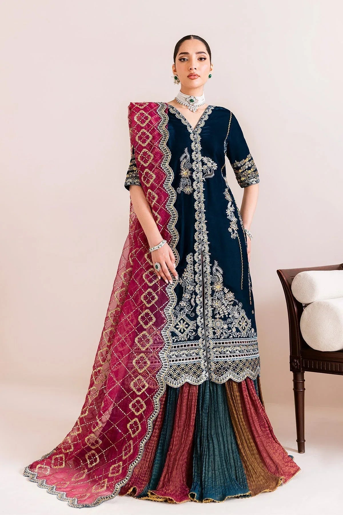 Alizeh | Makhmal Luxury Velvet Edit | Mehroob - Aqsa Fabrics