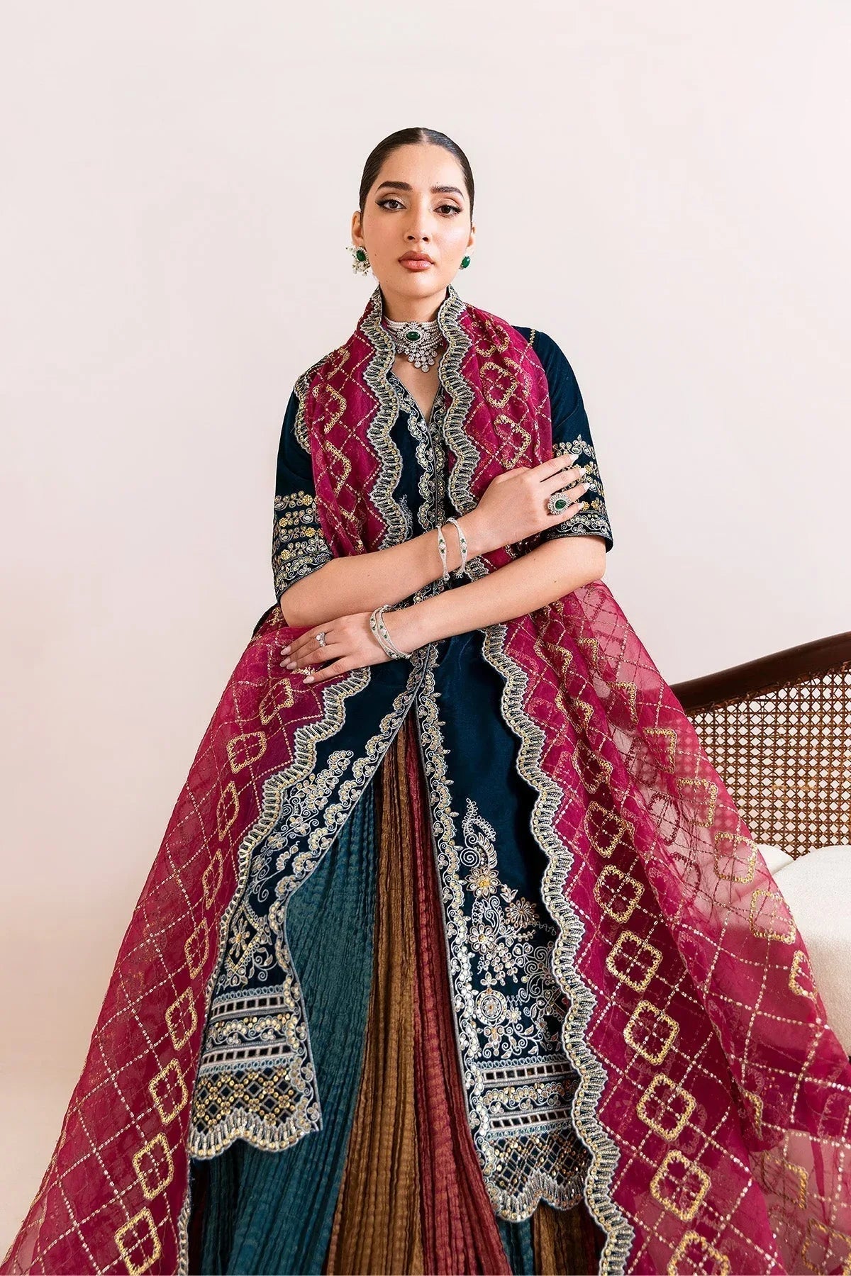Alizeh | Makhmal Luxury Velvet Edit | Mehroob - Aqsa Fabrics