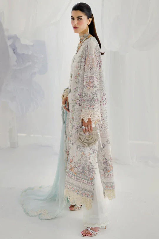 Qalamkar | Luxe Silk 25 | LK-06 NELE - Aqsa Fabrics