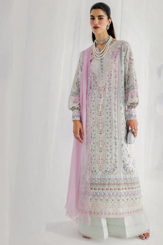 Qalamkar | Luxe Silk 25 | LK-07 IDA - Aqsa Fabrics