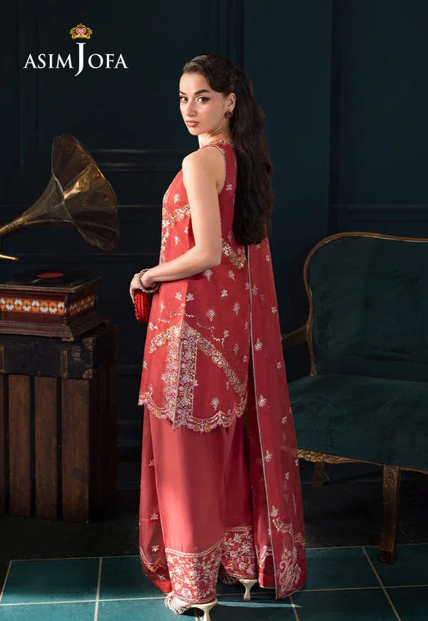 Asim Jofa | Lumiere Formals | AJLFC-06 EMBROIDERED ORGANZA - Aqsa Fabrics