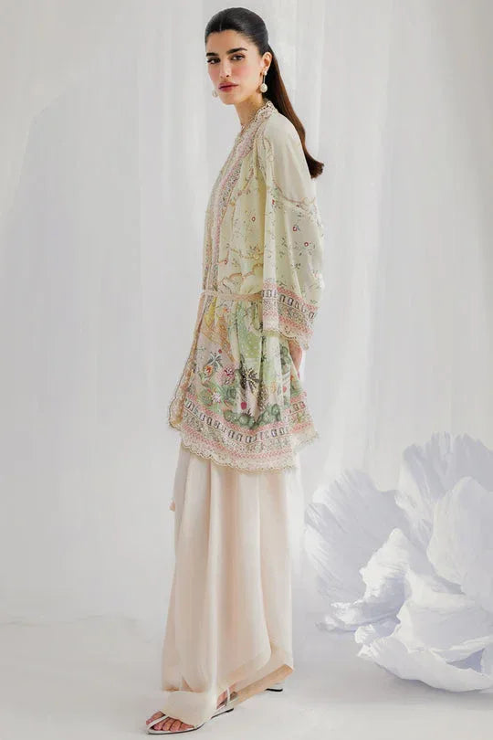 Qalamkar | Luxe Silk 25 | LK-05 ELSA - Aqsa Fabrics