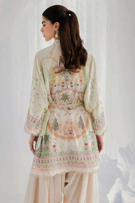 Qalamkar | Luxe Silk 25 | LK-05 ELSA - Aqsa Fabrics