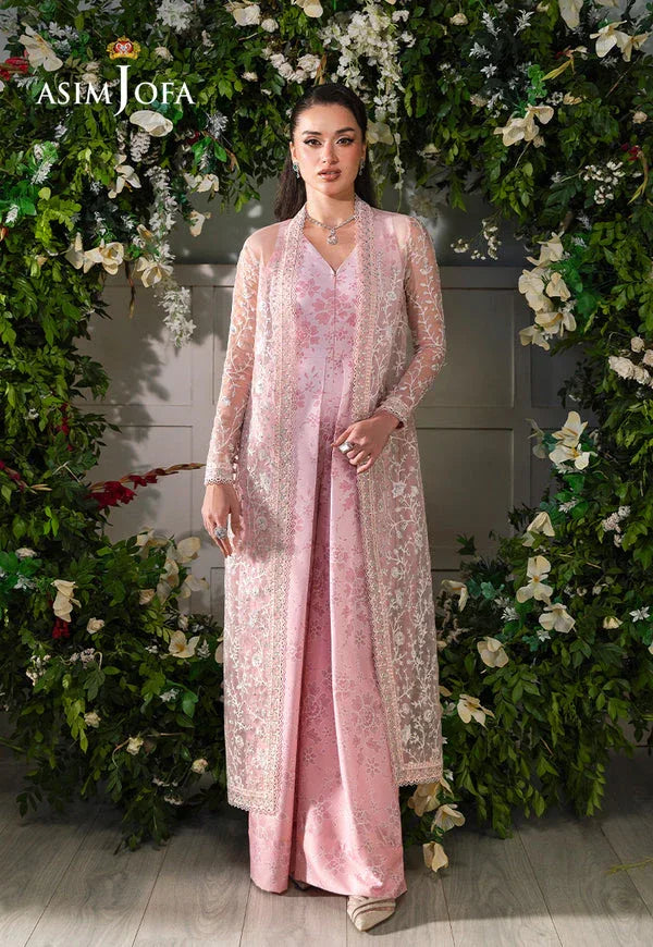 Asim Jofa | Lumiere Formals | AJLFC-02 EMBROIDERED ORGANZA - Aqsa Fabrics