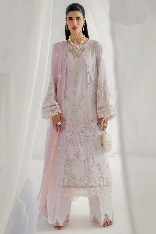Qalamkar | Luxe Silk 25 | LK-04 MARLENE - Aqsa Fabrics