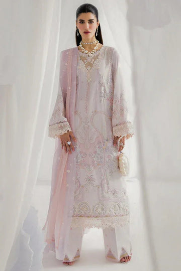 Qalamkar | Luxe Silk 25 | LK-04 MARLENE - Aqsa Fabrics