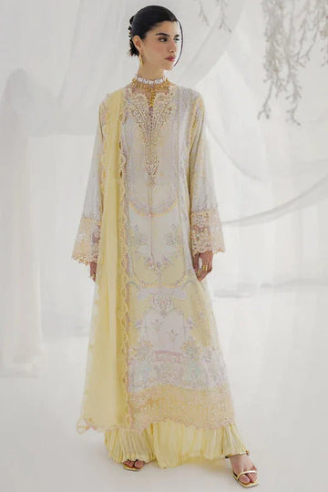 Qalamkar | Luxe Silk 25 | LK-03 LENI - Aqsa Fabrics