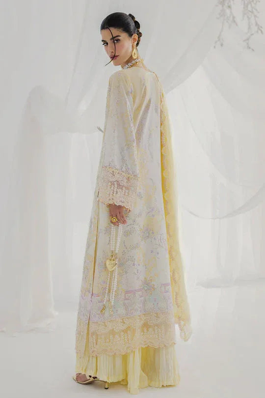 Qalamkar | Luxe Silk 25 | LK-03 LENI - Aqsa Fabrics