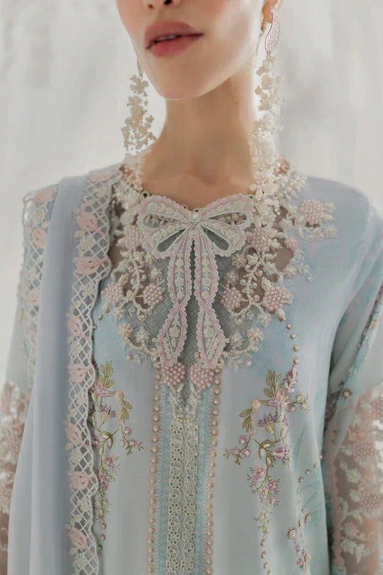 Qalamkar | Luxe Silk 25 | LK-01 KEEVA - Aqsa Fabrics
