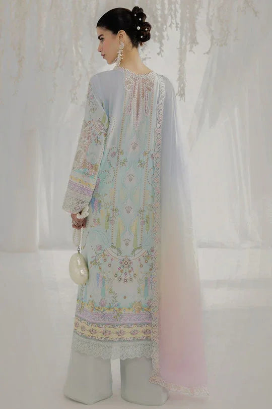 Qalamkar | Luxe Silk 25 | LK-01 KEEVA - Aqsa Fabrics