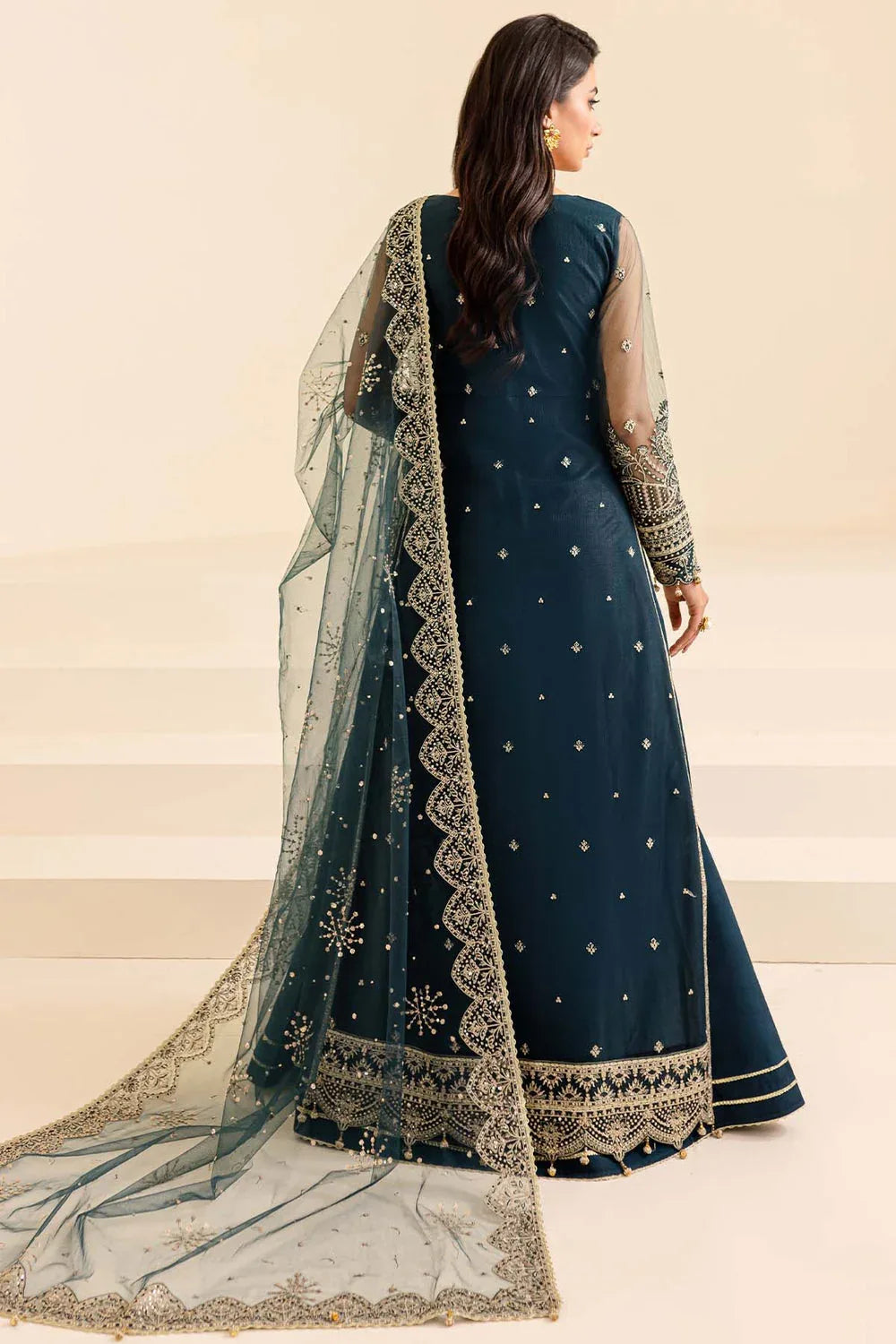Farasha | Lumiere Formals | Petal Dream - Aqsa Fabrics