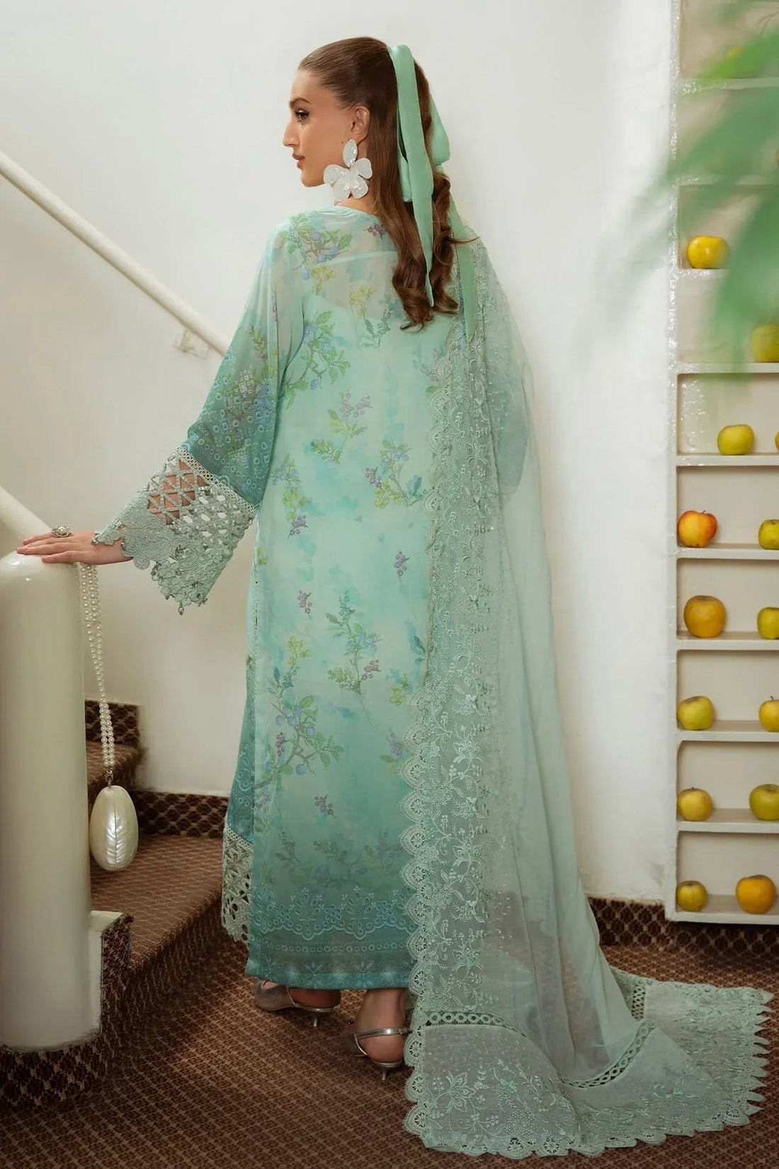 Nureh | Maya Swiss Lawn | NS-150 - Aqsa Fabrics
