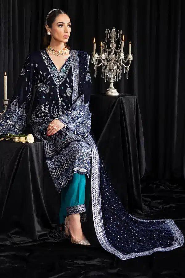 Nureh | Maya Velvet 23 | Safeena - Aqsa Fabrics