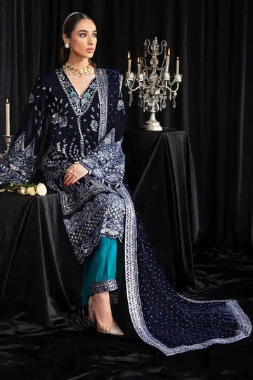 Nureh | Maya Velvet 23 | Safeena - Aqsa Fabrics