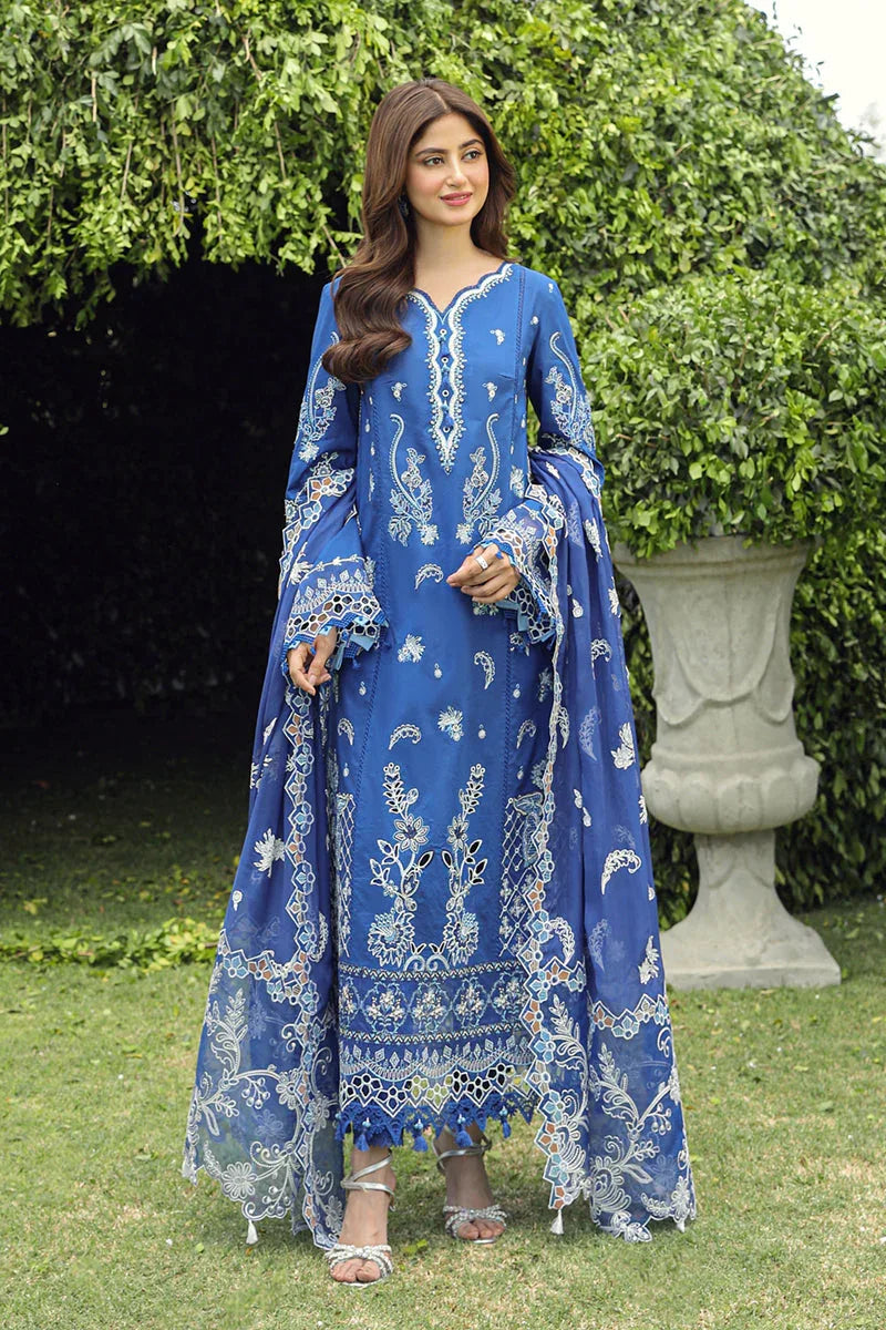 Qalamkar | Festive Lawn 2024 | PS-08 FARHEEN - Aqsa Fabrics