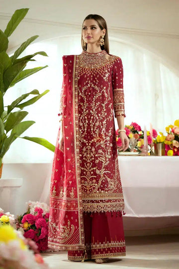 Qalamkar | Dilnaz Wedding Formals | DN-03 ZAINA - Aqsa Fabrics