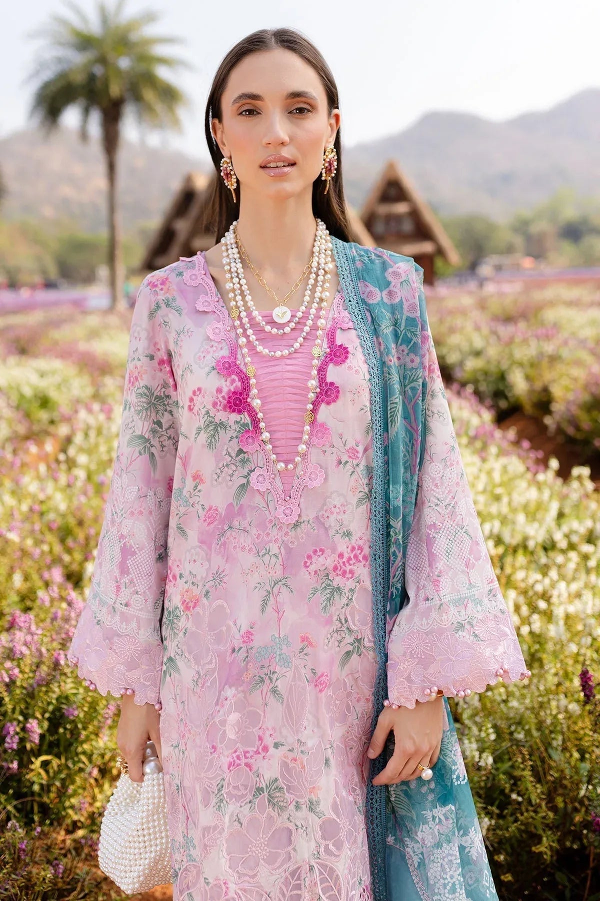 Nureh | Bloom 25 |BL-01 - Aqsa Fabrics
