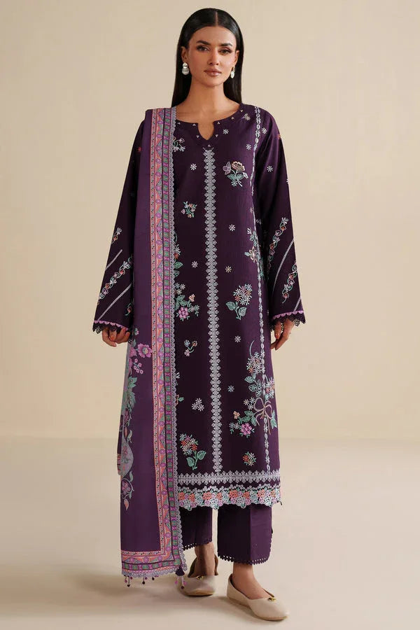 Farasha | Winter Spell 25 | Plumella - Aqsa Fabrics