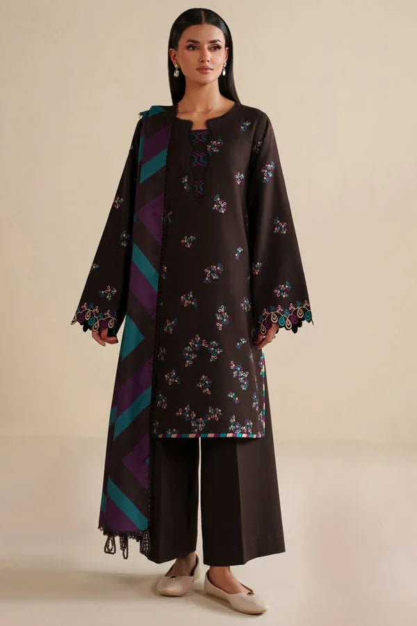 Farasha | Winter Spell 25 | Maple - Aqsa Fabrics