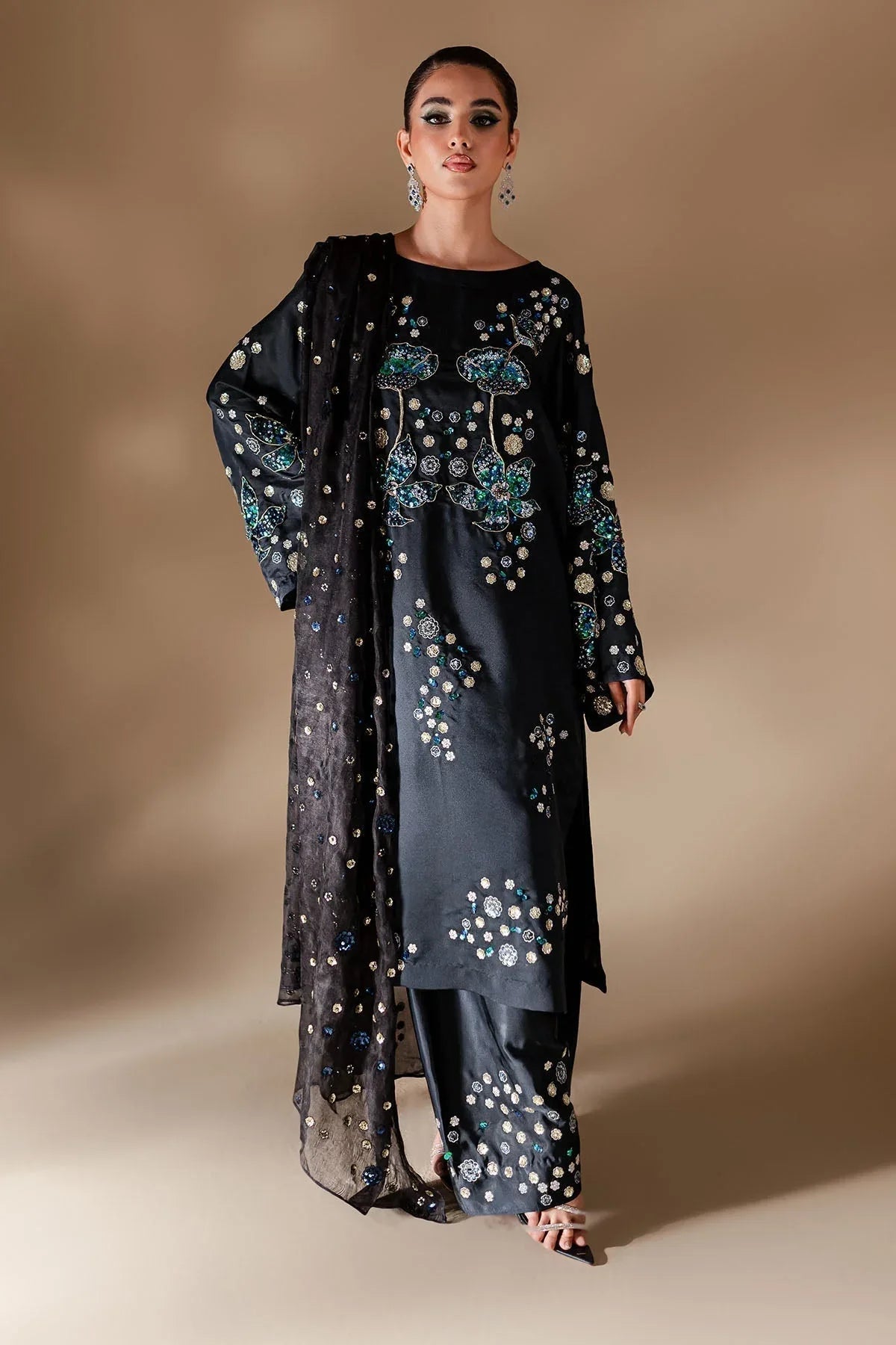 Nureh | Tiny Twinkles | INTENSE - Aqsa Fabrics