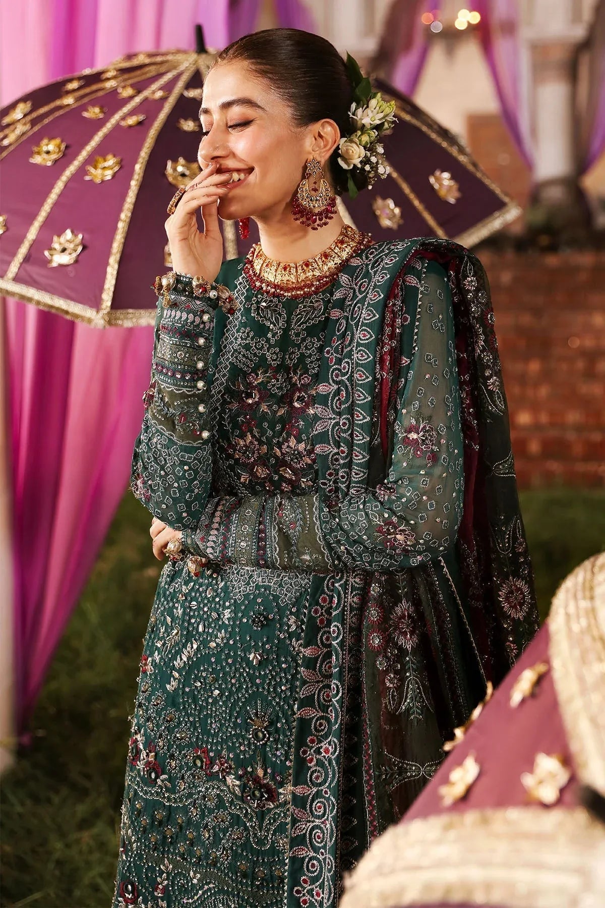 Nureh | Jhoomro 25' | NL-68 SHADMANI - Aqsa Fabrics