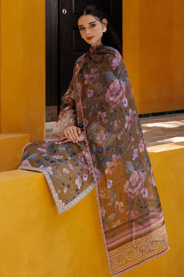 Farasha | Printed Essentials | Fawn Bliss - Aqsa Fabrics