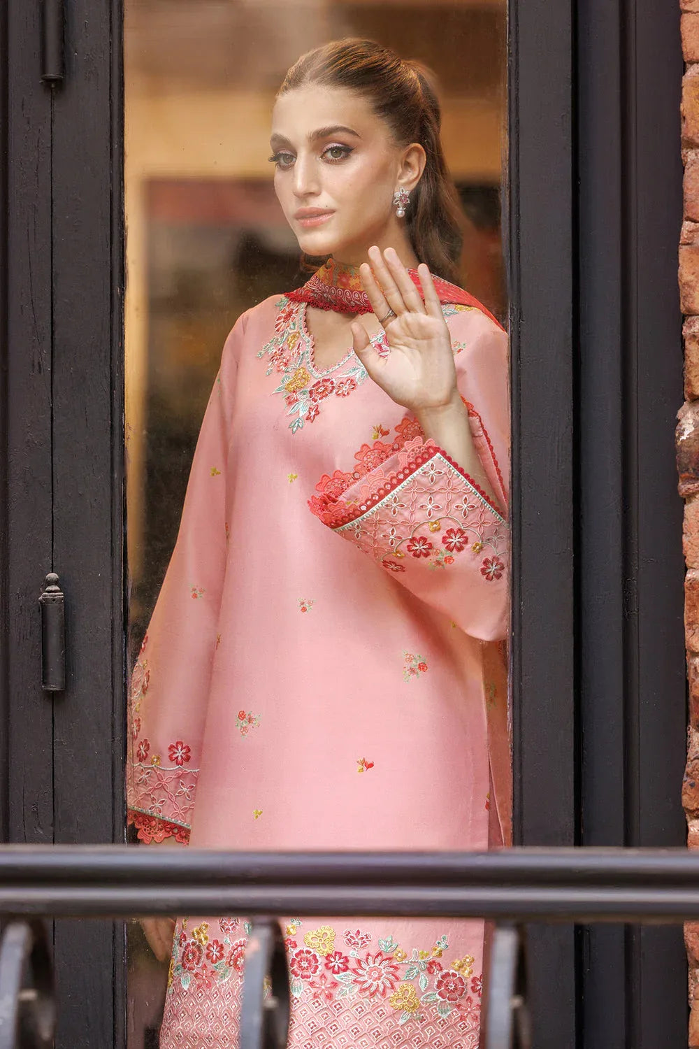 Farasha | Printed Essentials | Daisybel - Aqsa Fabrics