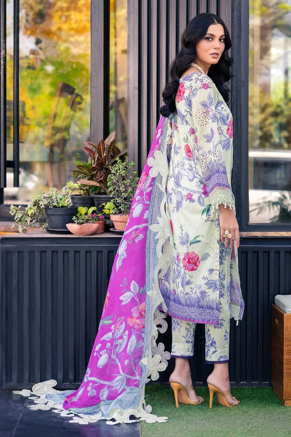 Nureh | Glam Girl Lawn | GL-07 - Aqsa Fabrics