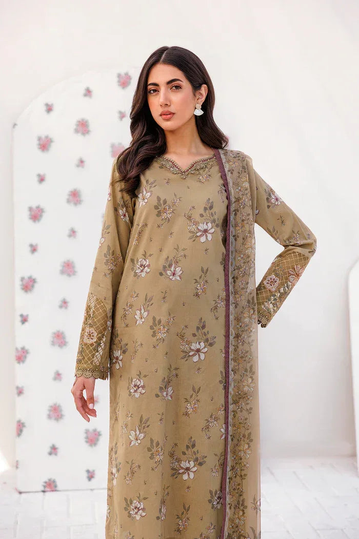 Farasha | Printed Essentials | DARLENE - Aqsa Fabrics