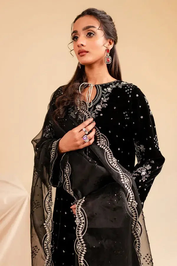 Nureh | Shades of Winter | Sheesh - Aqsa Fabrics
