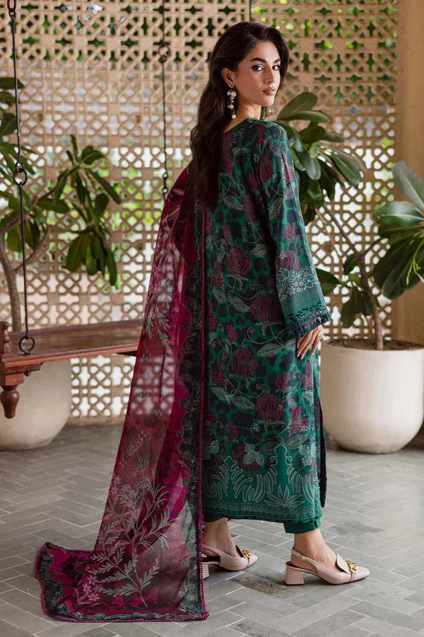 Nureh | Signature Printed Linen | SP-163 - Aqsa Fabrics