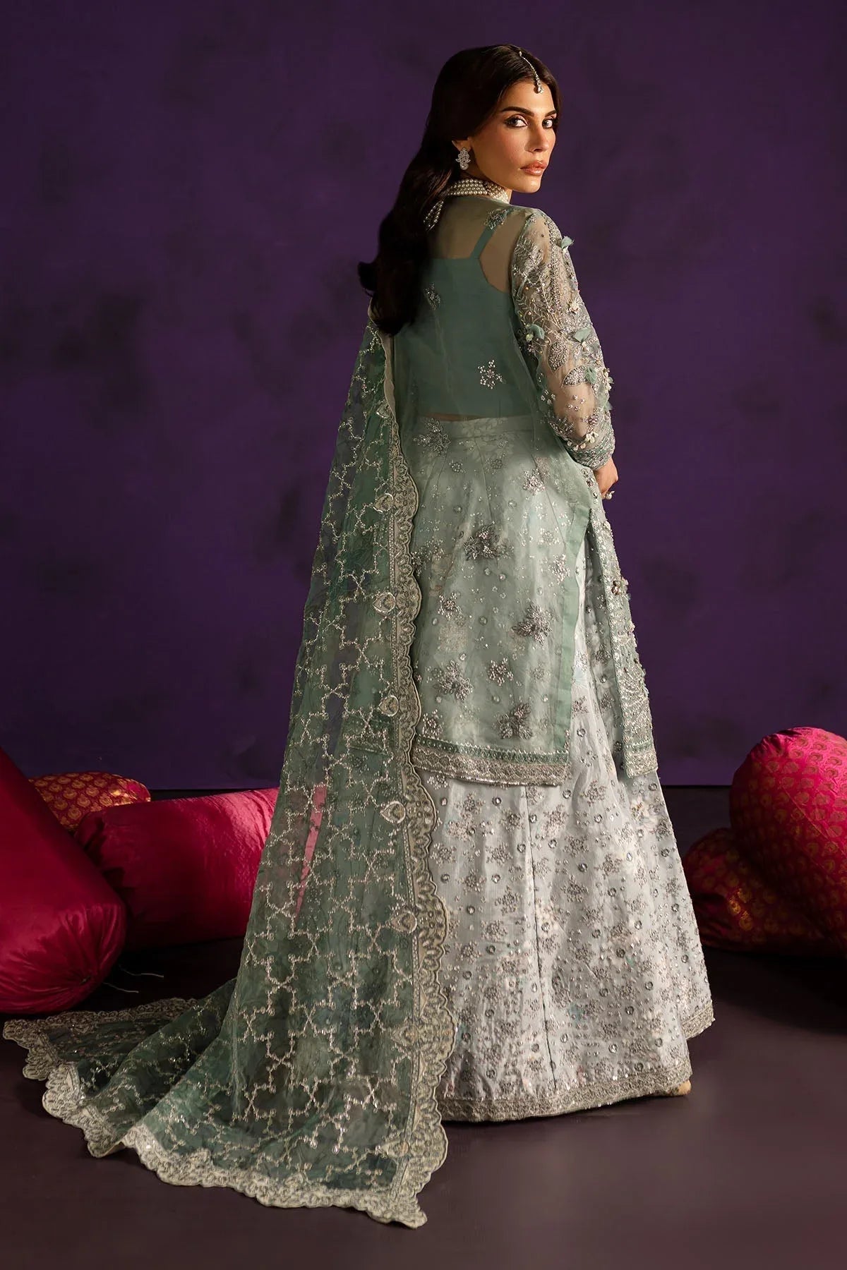 Nureh | Wedding Formals 24 | FP-146 - Aqsa Fabrics