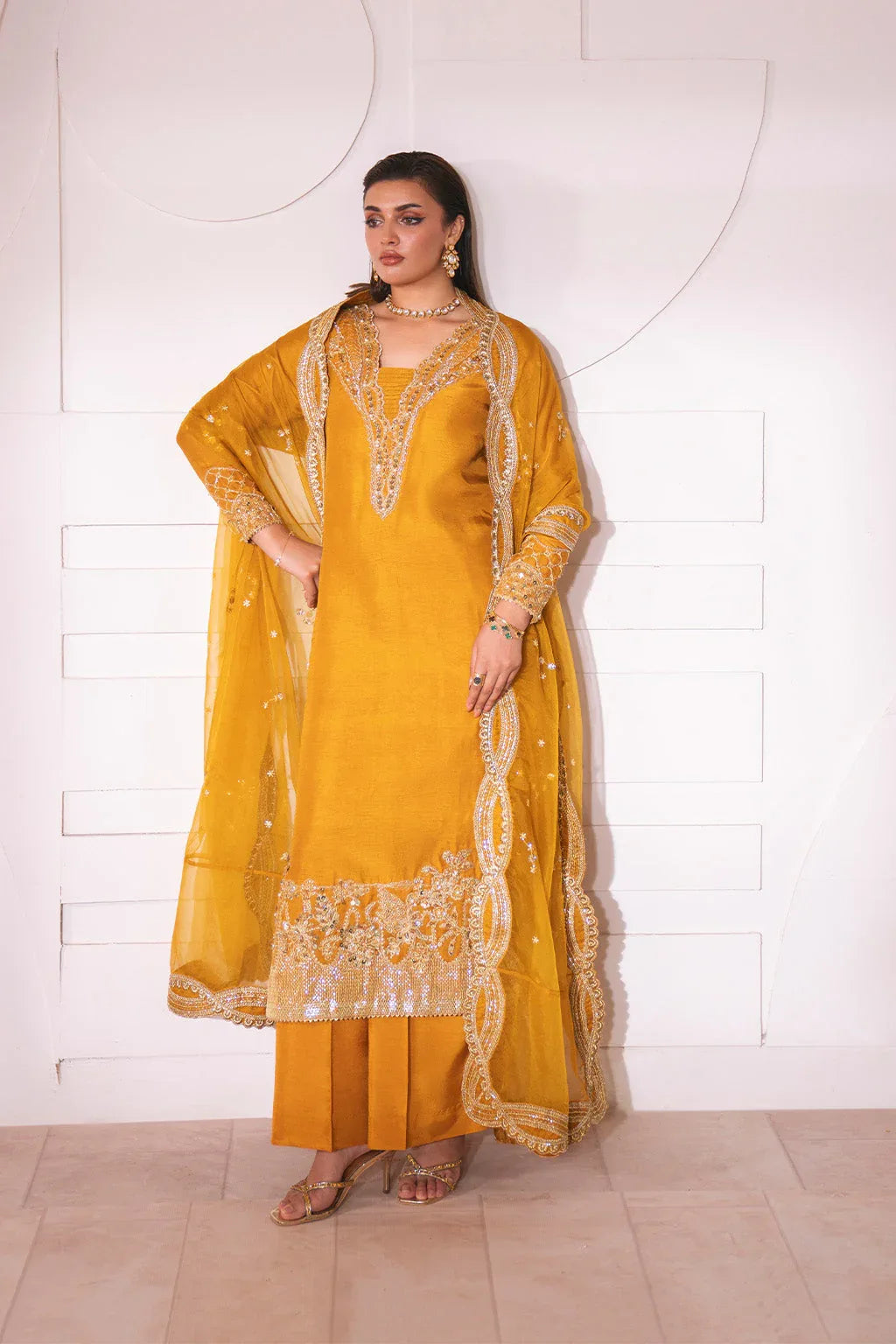 Neeshay | Luxe Pret | Solare - Aqsa Fabrics