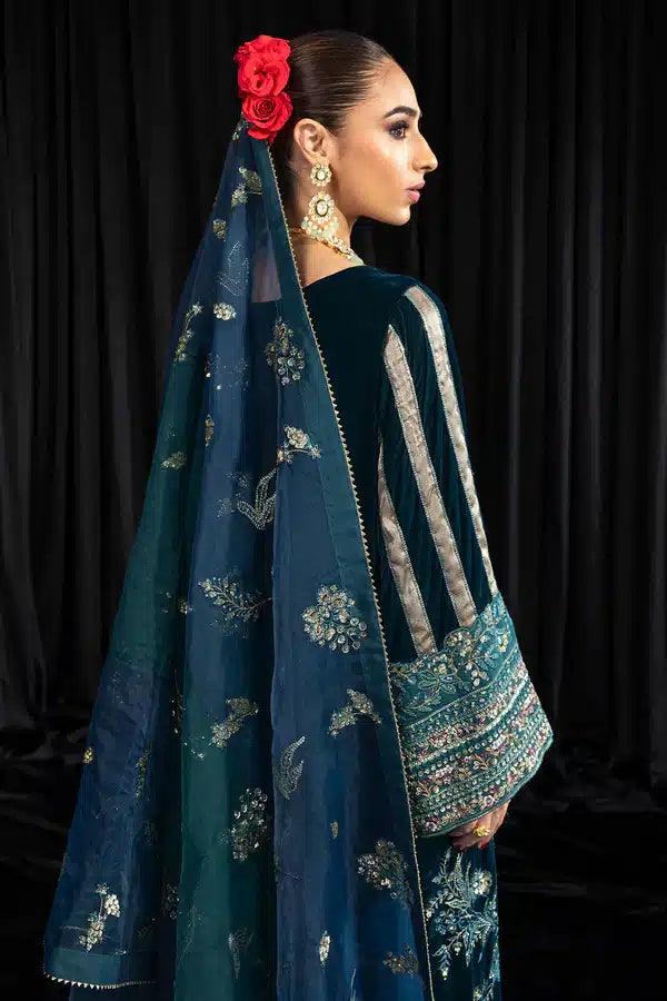 Nureh | Maya Velvet 23 | Lehar - Aqsa Fabrics