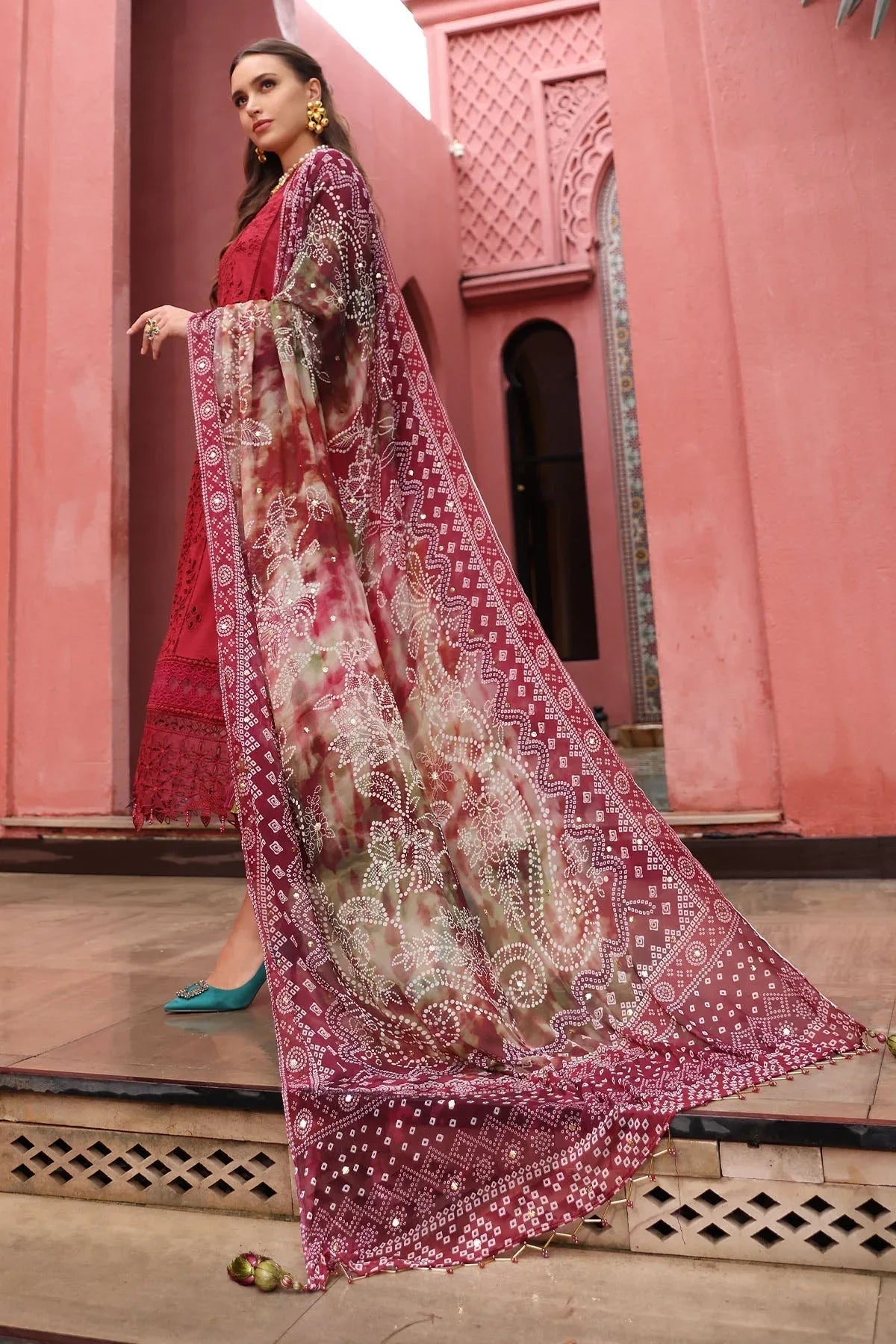 Nureh | Bazaar Lawn 25 | NE-109 - Aqsa Fabrics