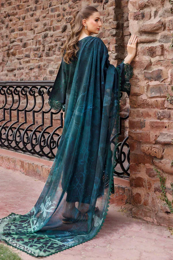 Farasha | Seraya Lawn 25 | Periveil - Aqsa Fabrics