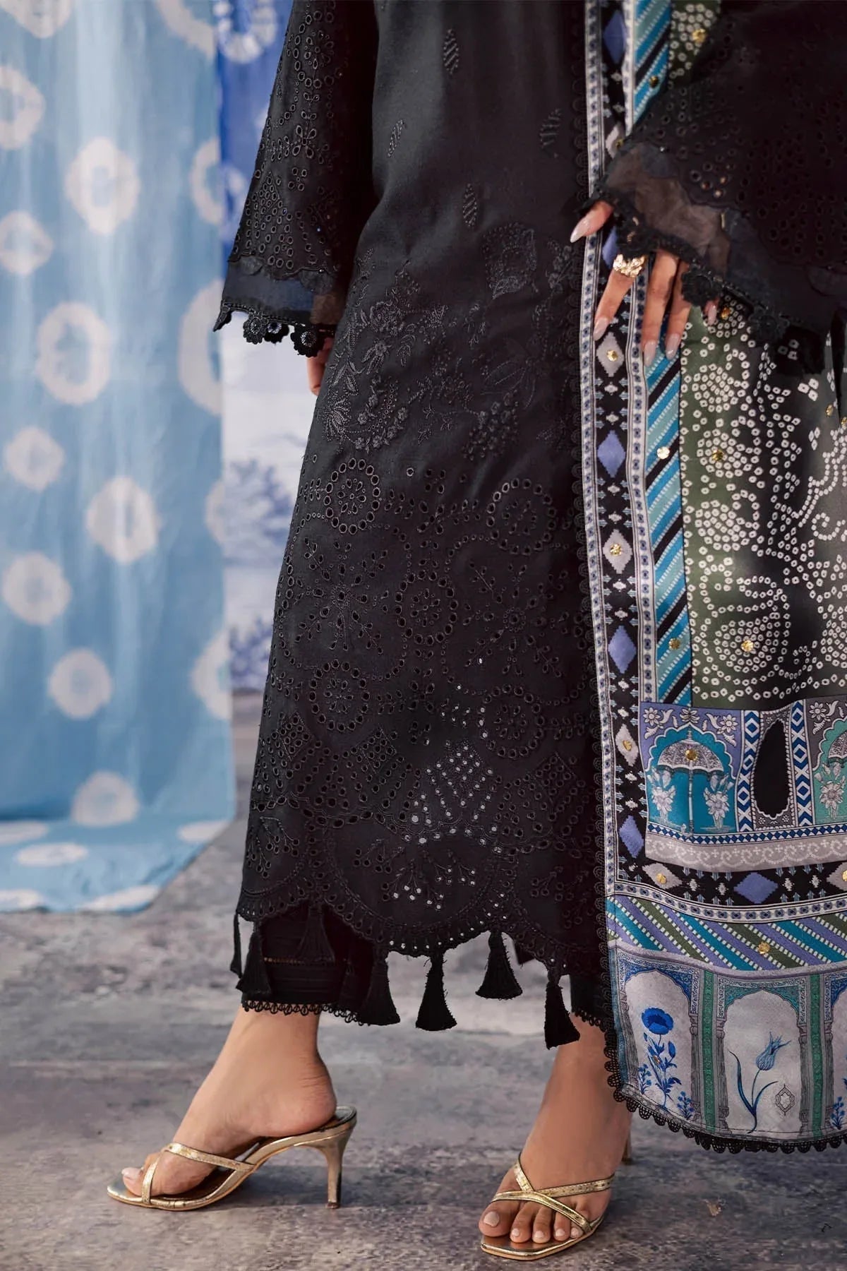 Nureh | Bazaar Luxe 25 | NE-209 - Aqsa Fabrics