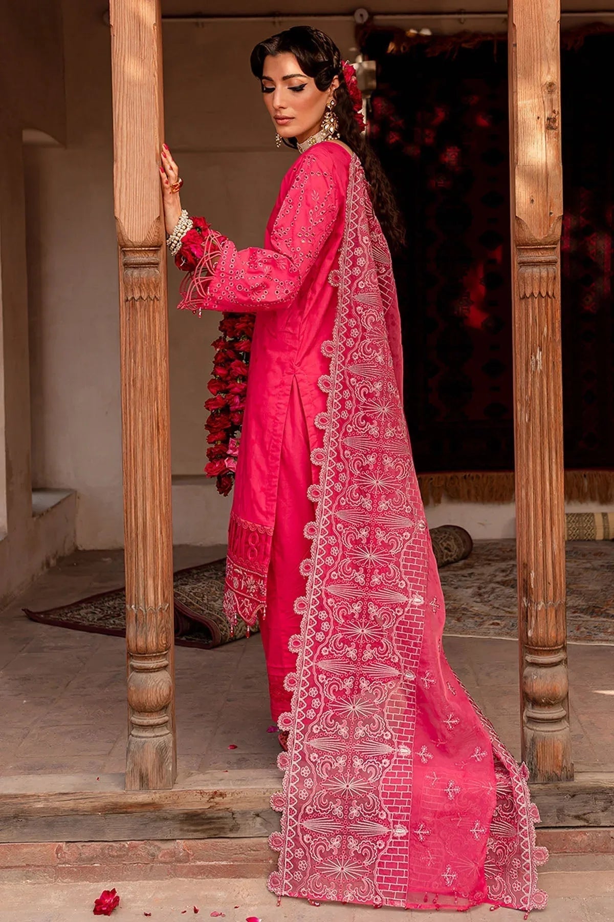 Nureh | Lawn Jacquard | NS-73 - Aqsa Fabrics