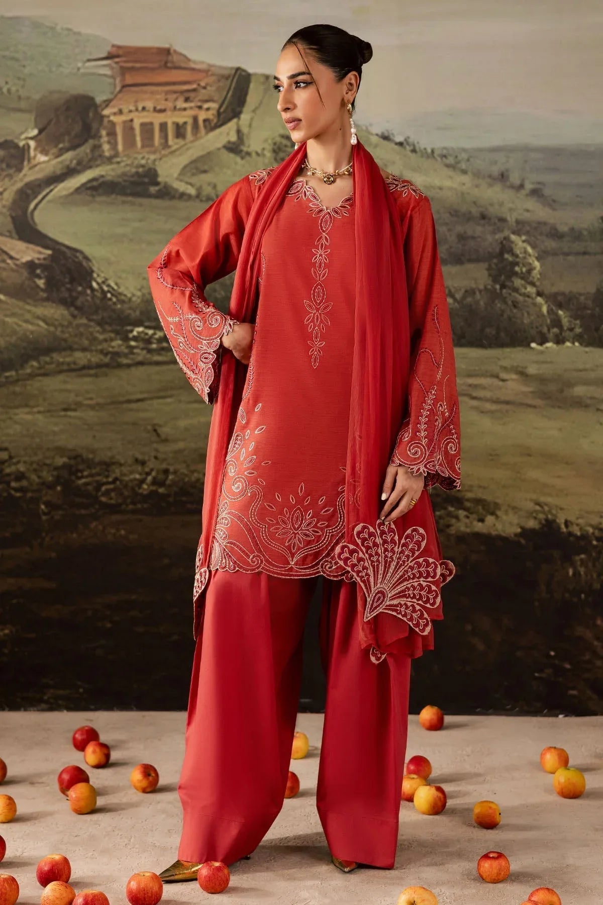 Nureh | Shades of Winter | NP-669 - Aqsa Fabrics