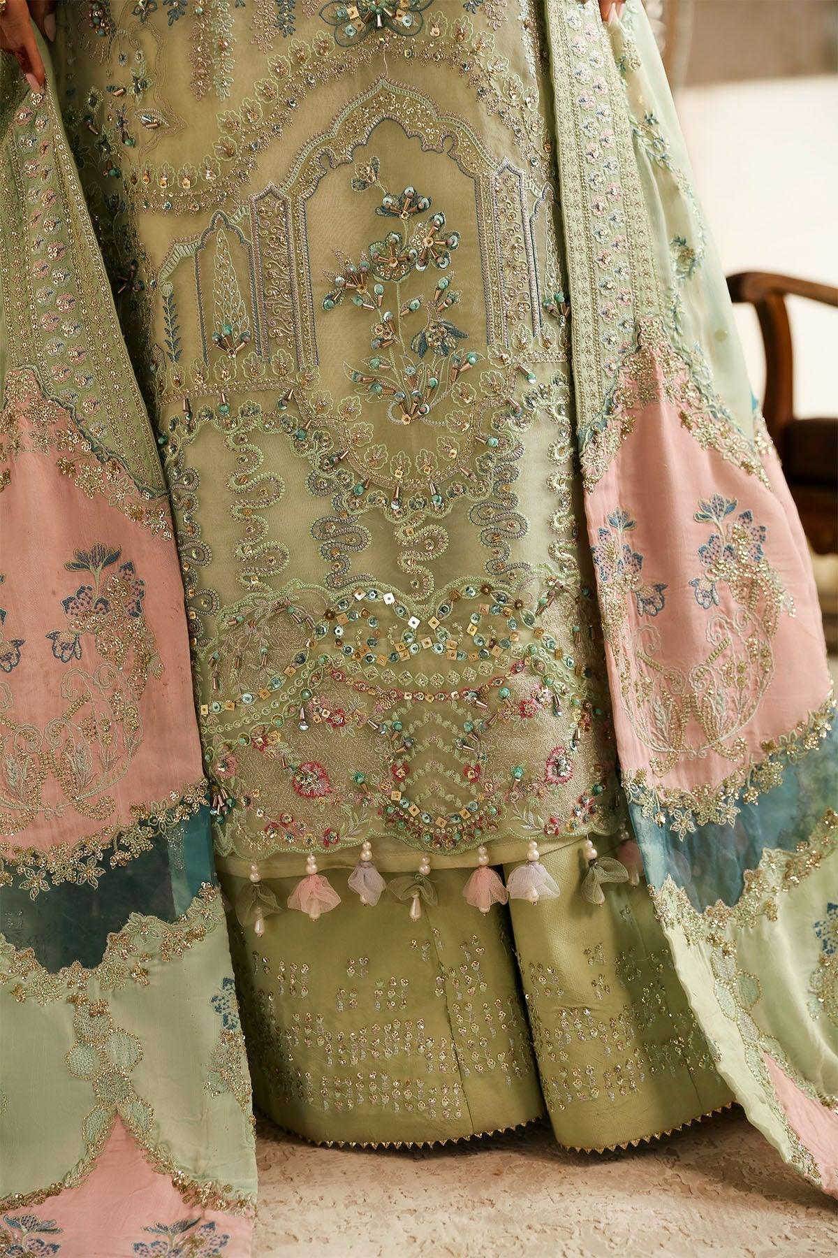 Nureh | Jhoomro Wedding Formals | NL-67 MAHI-ROO - Aqsa Fabrics