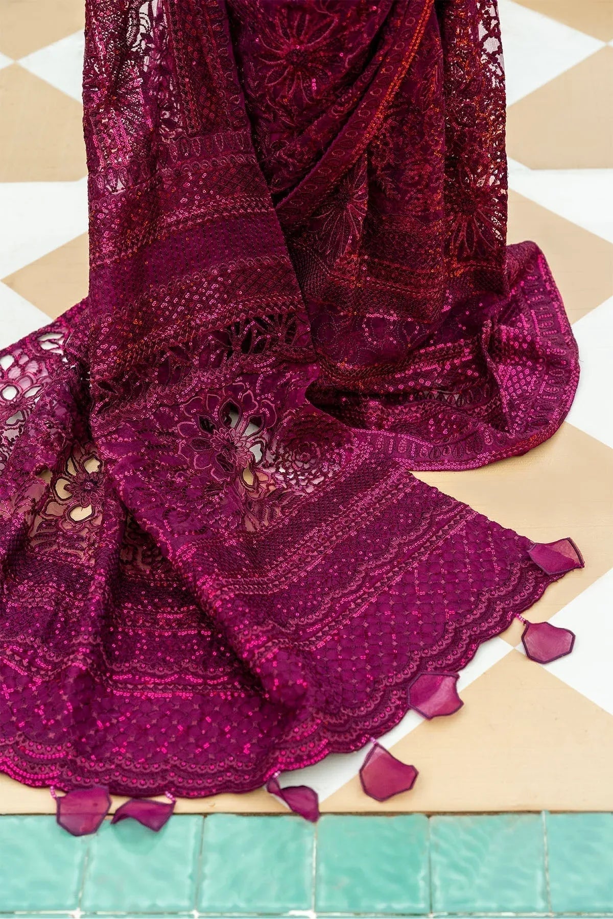 Nureh | Jhoomro Wedding Formals | NL-56 - ANARI - Aqsa Fabrics