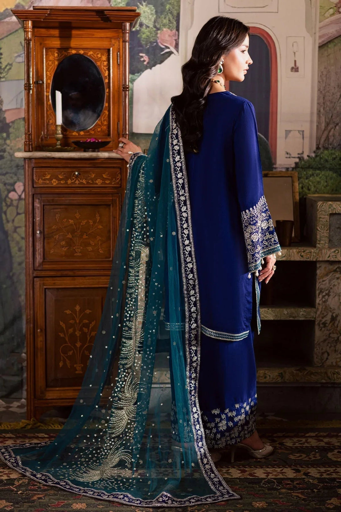 Nureh | Nur Mahal | NE-192 - Aqsa Fabrics