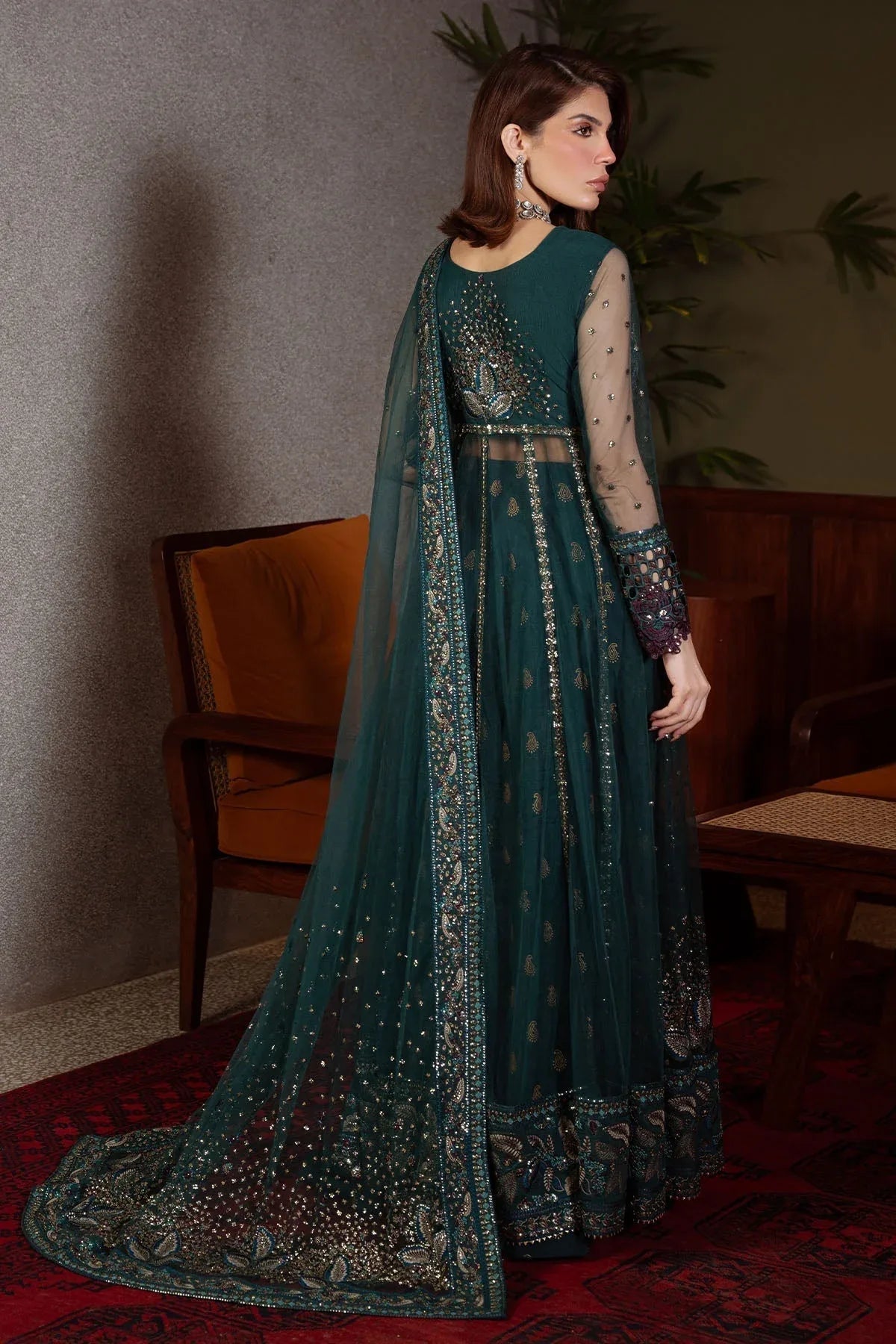 Nureh | Elaya Formals | NEL-84 - Aqsa Fabrics